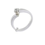 Δαχτυλιδι Μονοπετρο με Διαμαντι 0,25 Ct , F , VS1